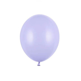 10 Balões Pastel Lilás 12cm