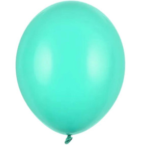 100 Balões Menta 30cm