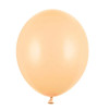 100 Balões Latex Pêssego Pastel Claro 27cm