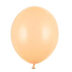 10 Balões Latex Pêssego Pastel Claro 23cm