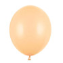 50 Balões Latex Pêssego Pastel Claro 23cm