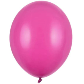 50 Balões Latex Rosa Quente 30cm
