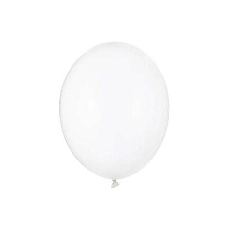 50 Balões Latex Transparente 12CM