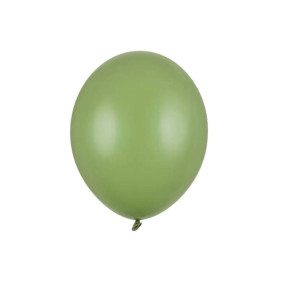 10 Balões Latex Verde Alecrim 12cm