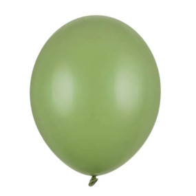 10 Balões Latex Verde Alecrim 23cm