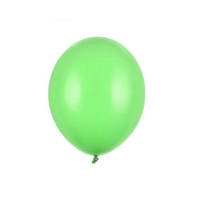 10 Balões Latex Verde BRIGHT 12CM