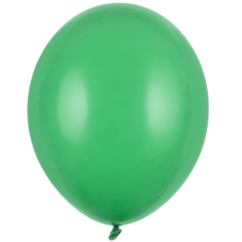 100 Balões Latex Verde Esmeralda 30cm