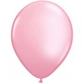 10 Balões Rosa Pérola 30cm