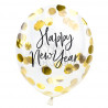 Balões CONFETTIS "Happy NEW YEAR" - conj. 3