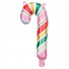  5 BalÕES Candy Cane 18.5 x 35cm