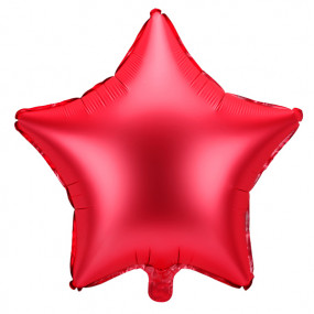 Balão Estrela Vermelha 48cm