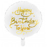 Balão Happy Birthday 35cm
