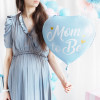 Balão Mom To Be AZUL 35cm