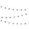 Grinalda Estrelas Prata