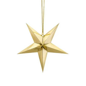 Estrela Dourada 30cm