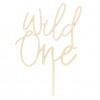 Topo Bolo Madeira "Wild One"