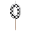 Vela 0 Xadrez Preto e Branco