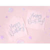 Guardanapos Rosa Happy Birthday