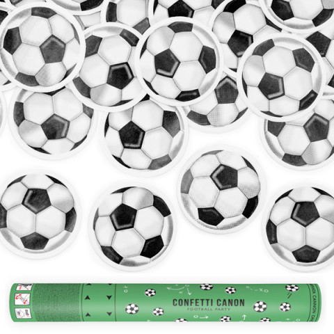 Canhão Confetis Futebol 40cm