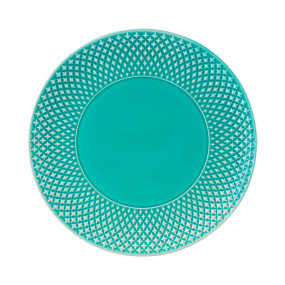 Prato Marcador Bicos Verde Bordallo Pinheiro 33cm