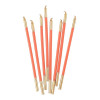 Velas Altas Laranja Dourado