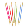 Velas Altas Coloridas Dourado