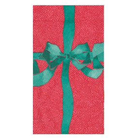 Guardanapos Bow Red & Spruce