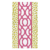 Guardanapos Knots And Spots Green/Fuchsia