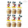 6 Toppers Mickey Inteiro