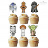 6 Toppers Star Wars