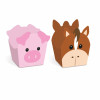Forminhas Brigadeiro Cavalo e Porco  - Conj. 24