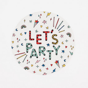 Convites Let's Party