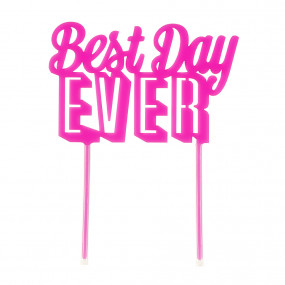 Topo Bolo "Best Day Ever"