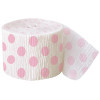 Fita Crepe Bolinhas Rosa