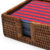 SUPORTE RATTAN GUARDANAPOS P