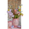 JARRA OVO ROSA 23CM