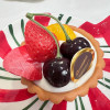 Bolinho decorativo Tartelete Frutas