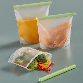 Bolsas Reutilizáveis em Silicone