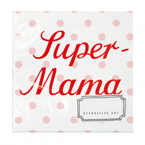Guardanapos Super Mama