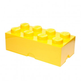 Caixa Lego Amarela Forte Grande