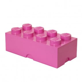 Caixa Lego Rosa Grande