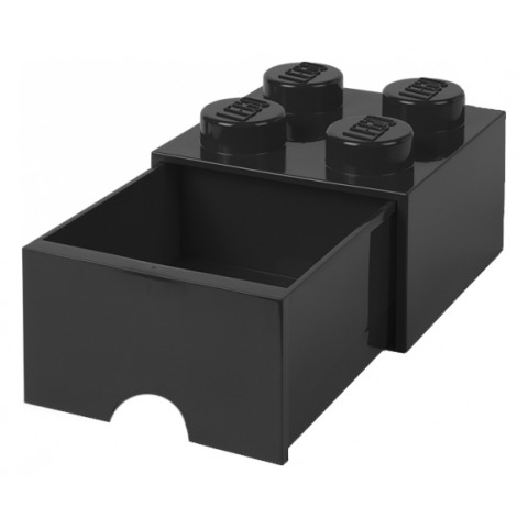 Caixa Lego Gaveta Preta M