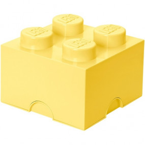 Caixa Lego Amarelo Claro M