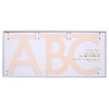 Grinalda Letras glitter Rosa