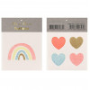 Tatuagens Rainbows Corações