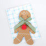 Postal Natal Boneco Gengibre Meri Meri
