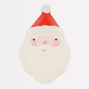 PRATO MELAMINA Pai NATAL MERIMERI 33cm