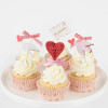 Kit cupcakes Love