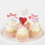 Kit cupcakes Love