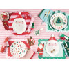 PRATO MELAMINA Pai NATAL MERIMERI 33cm